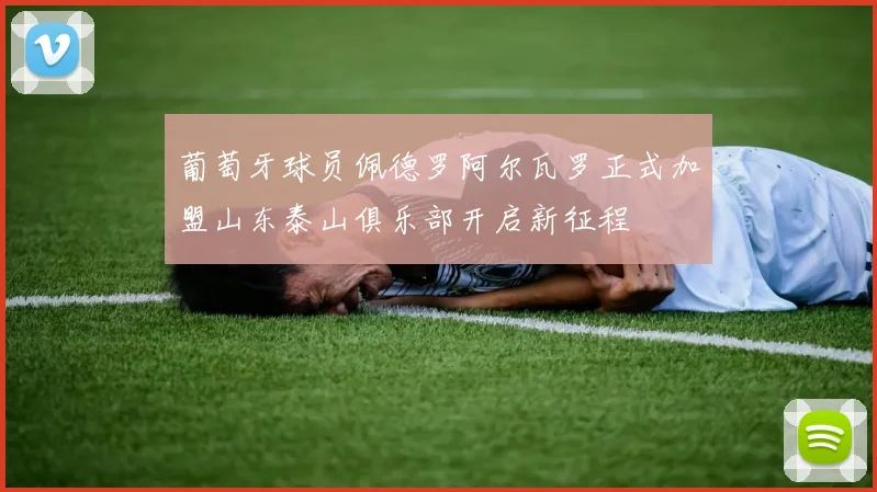 葡萄牙球员佩德罗阿尔瓦罗正式加盟山东泰山俱乐部开启新征程